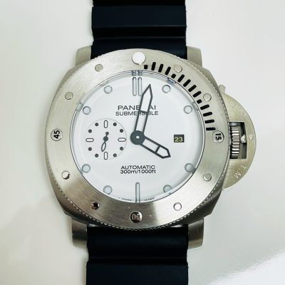 Panerai Automatic Movement Stainless Steel 48.5*16.4MM White Watch